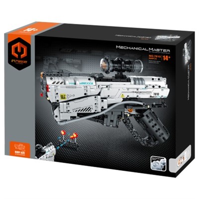 Конструктор 7810 Пистолет 869 дет. в коробке - фото 69761731