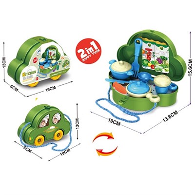 Набор посуды 628-36 в чемодане - фото 69761754