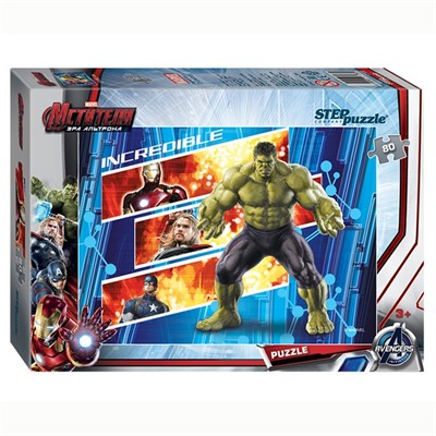 Пазл 80 Мстители-2 77138 Степ /128/ - фото 69762217