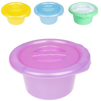 Горшок детский с крышкой цвет в ассорт. /Радиан/ - фото 69762429