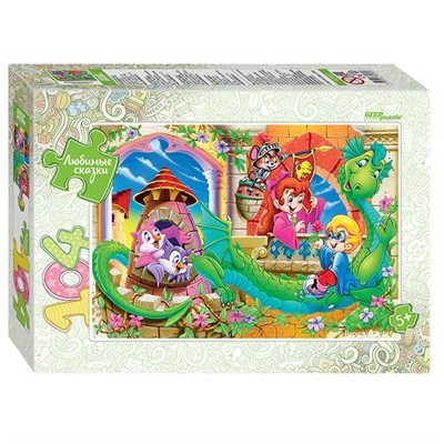 Пазл 104 Весёлые волшебники 82032 Степ /48/ - фото 69762491