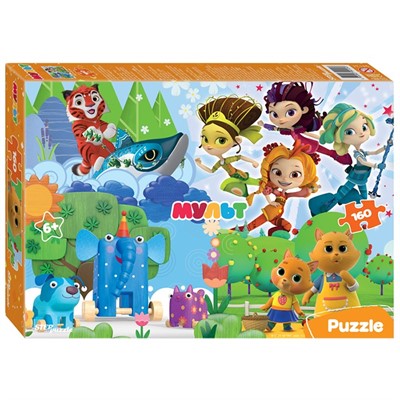 Пазл 160 Сказочный патруль и др. Мульт 94124 Степ /24/ - фото 69763232