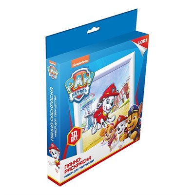 Набор для творчества 3D Art.Панно-раскраска Щенячий патруль "Маршалл" Ипс-001 Lori - фото 69763417