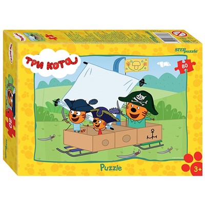 Пазл 80 Любимые герои 77182 Степ /128/ - фото 69763473