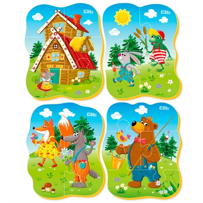 Пазл мягкий Теремок ET02-020 - фото 69764016