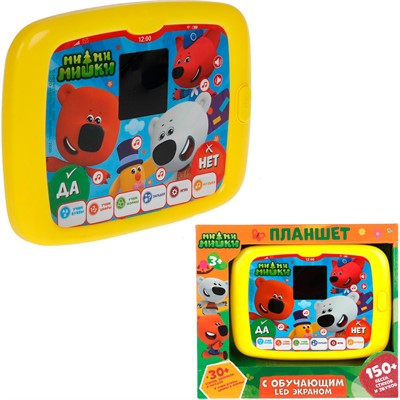 Планшет HT534-R2 Планшет с обучающим led-экраном Ми-ми-мишки 150 песен, стихов, загадок - фото 69765149