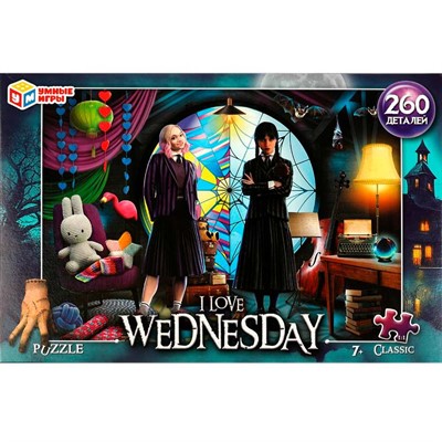 Пазл 260 I love Wednesday 4650250592570 - фото 69765840
