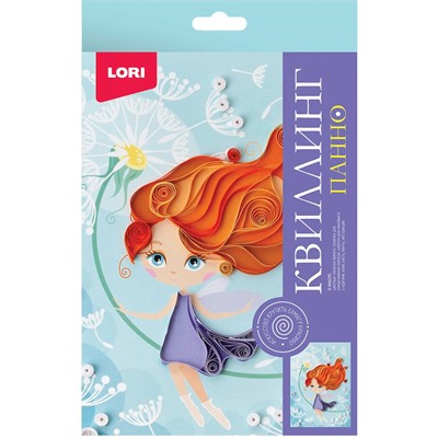 Набор для творчества Квиллинг Панно Фея Квл-038 Lori - фото 69766047