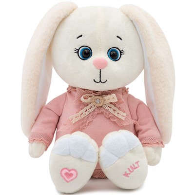 Зайка Мия в толстовке 25см 273/25/тл - фото 69766462