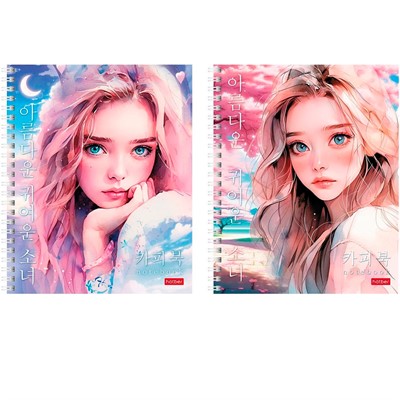 Тетрадь 96 л. клетка Нежность 96Т5лВ1гр Hatber - фото 69768181