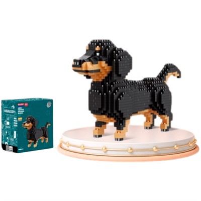 Конструктор 18244 Такса в коробке - фото 69768662