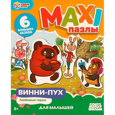 Пазл 6 MAXI Винни Пух 4660254410886 - фото 69769244