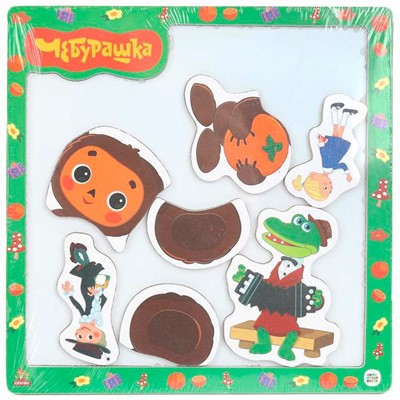 Деревянная Доска магнитная Чебурашка Союзмультфильм Буратино CHEB-21 - фото 69769389