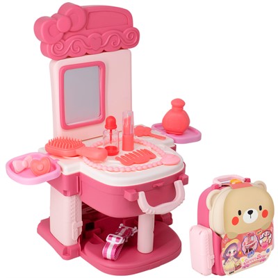 Игровой набор 6069 Туалетный столик в чемодане - фото 69770060