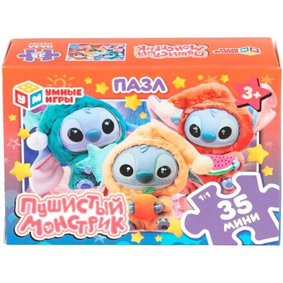 Пазл 35 Пушистый монстрик 4630395067768 - фото 69770768