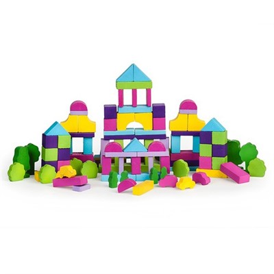 Деревянный конструктор "Краски Дня" Вечер 105 дет. 6674-31 - фото 69771073