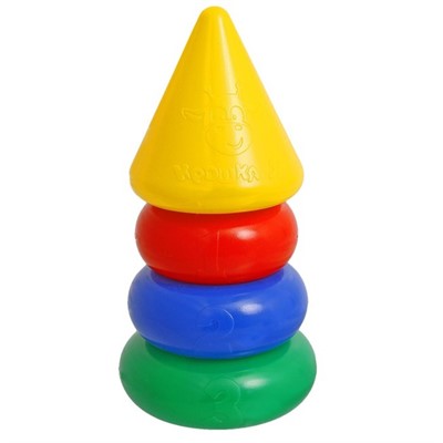 Пирамида с конусом 3 кольца 1182510 - фото 69771113