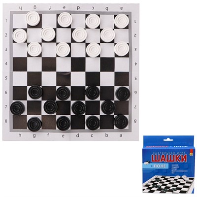 Шашки с полем на европодвесе ИН-0674 - фото 69771239