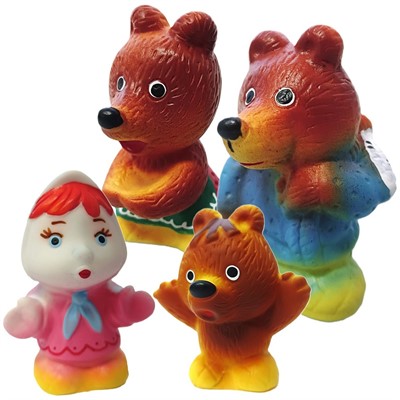 Набор резиновых игрушек Три Медведя СИ-110 - фото 69771673