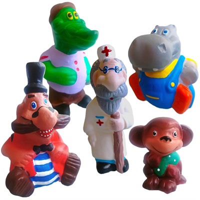 Набор резиновых игрушек Айболит СИ-870 - фото 69771920