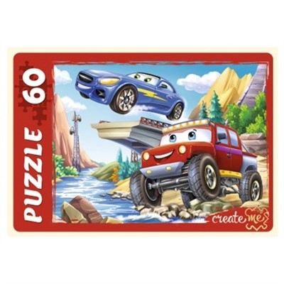 Пазл 60 Крутые машинки №2 ПУ60-0415 - фото 69771927