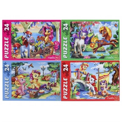 Пазл 24 Чудесные пони №3 П24-5632 - фото 69772087