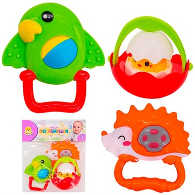 Набор погремушек Levatoys 8395-26YS в пак. - фото 69772437