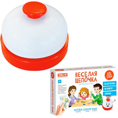 Игра №64 Веселая цепочка 48 деталей 01164 - фото 69772879