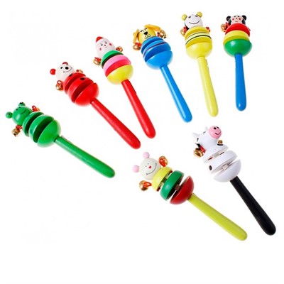 Деревянная стучалка-бренчалка Зоопарк ИД-1375 - фото 69772910