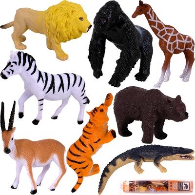 Набор животных E095-2 Сафари в кор. - фото 69773070