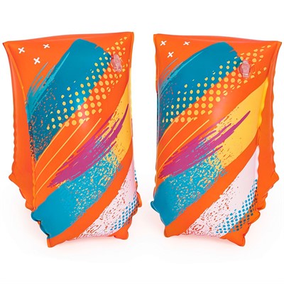 Нарукавники 32274 30см*15см Colorify ToughLite Bestway - фото 69773323