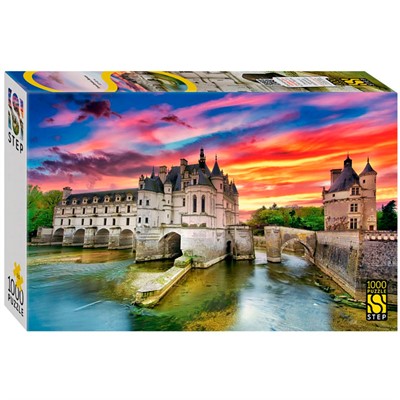Пазл 1000 Замок Шенонсо, Франция 79171 Степ /9/ - фото 69774052