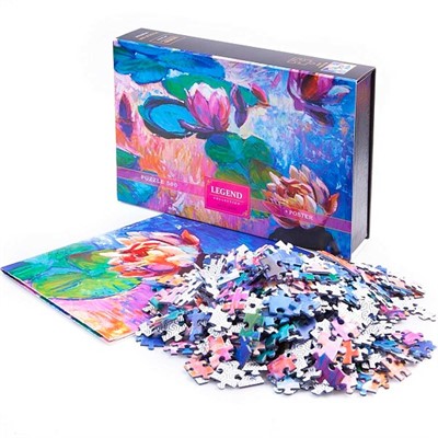 Пазл 500 эл. Кувшинки + Постер Premium 071211 - фото 69774312