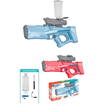 Пистолет водный 9002-1 аккум. в кор. - фото 69774650