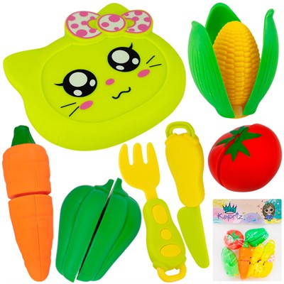 Набор овощей для резки Miss Kapriz MK5093A-3 в пак. - фото 69775538