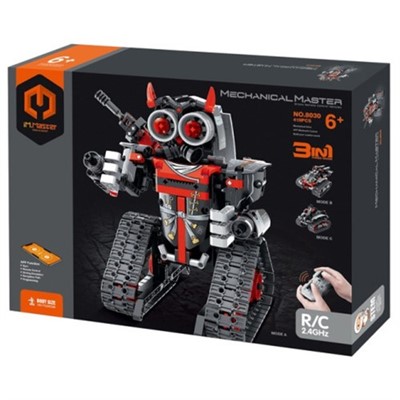 Конструктор на радиоуправлении 8030 Робот красный 433 дет. в коробке - фото 69775780