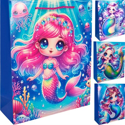 Пакет 26х32х10см Русалочка FG250708004C - фото 69776241