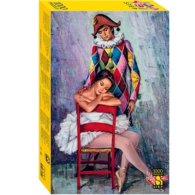 Пазл 1000 Арлекин и балерина Юбилейная коллекция 79252 Степ - фото 69776602