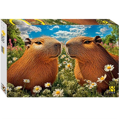 Пазл 500 Капибары 91069 Степ - фото 69776606