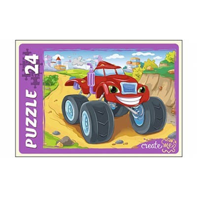 Пазл 24 Макси Веселый джип ПУ24-7288 - фото 69776936