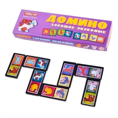 Домино Хорошие знакомые мал. 00005 /28/ - фото 69777799