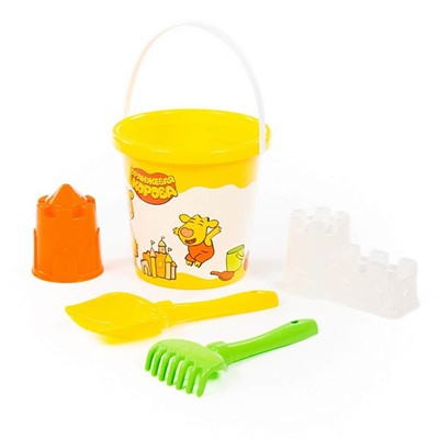 Песочный набор Оранжевая корова №6 83203 П-Е /20/ - фото 69778321