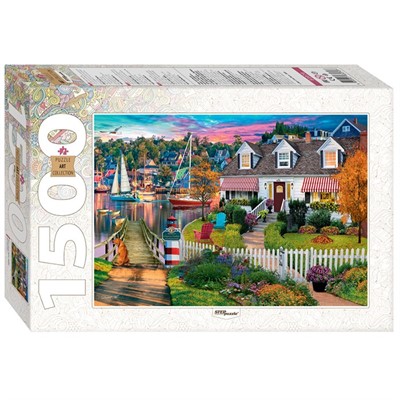 Пазл 1500 Дом в гавани Чарльз Харбор 83070 Степ /9/ - фото 69778649
