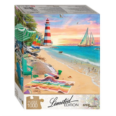 Пазл 1000 Маяк на закате 79811 Степ /12/ - фото 69778651