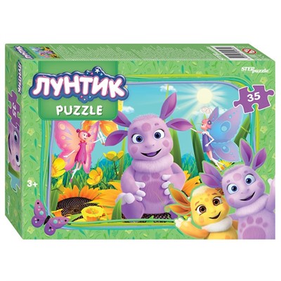 Пазл 35 Лунтик (new 1) 91432 Степ /9/ - фото 69779138