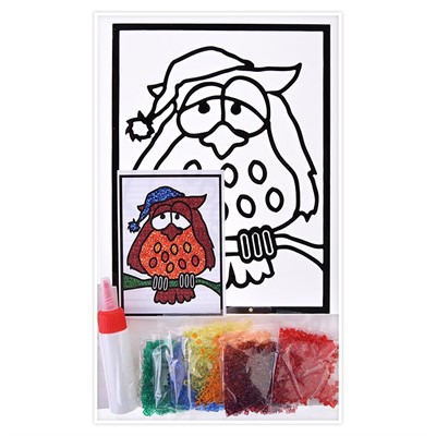 Набор для творчества Насыпь - Наклей "Филин" C-420 Эра /24/ - фото 69779222