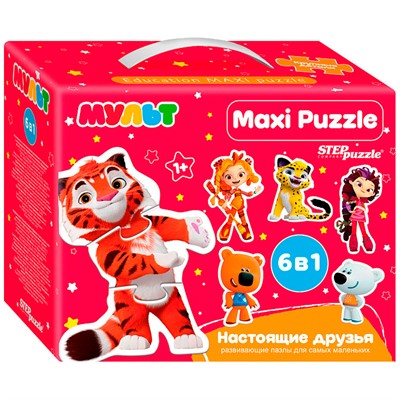 Пазл 6 в 1 Мульт 68003 Степ - фото 69779975
