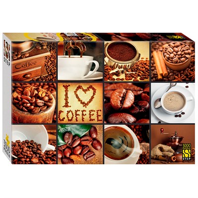 Пазл 3000 Кофе 85025 Степ - фото 69780762