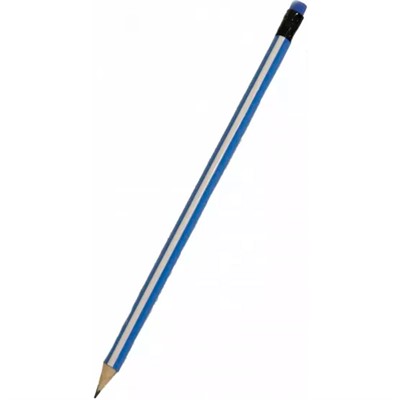 Карандаш ч/гр деревянный,трехгран. микс КЧ-3169 - фото 69781136