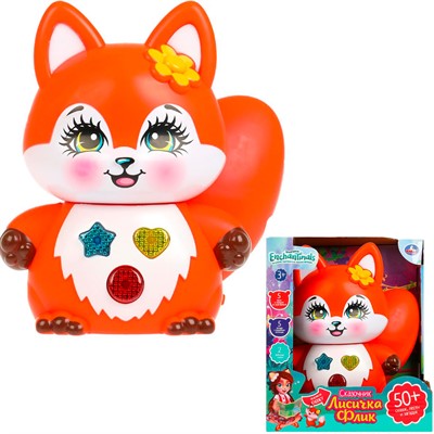 Игрушка на батарейках Сказочник Лисичка, 50+ песен, стихов и сказок ЭНЧАНТИМАЛС Умка HT1273-R - фото 69781261